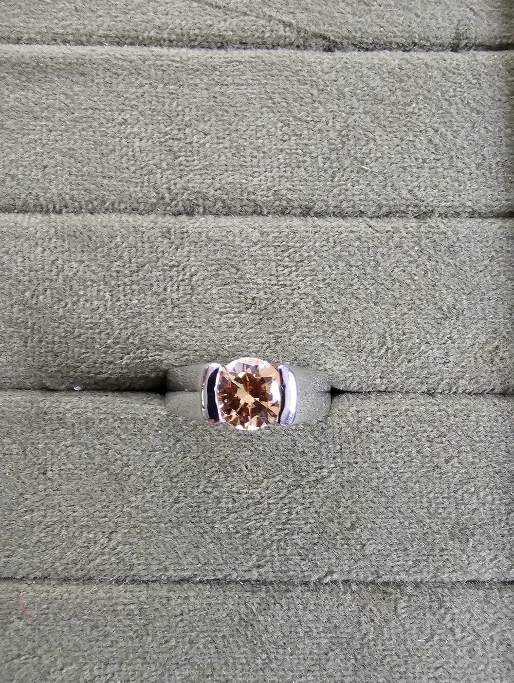 Vintage Silver Plated Ring Size 10